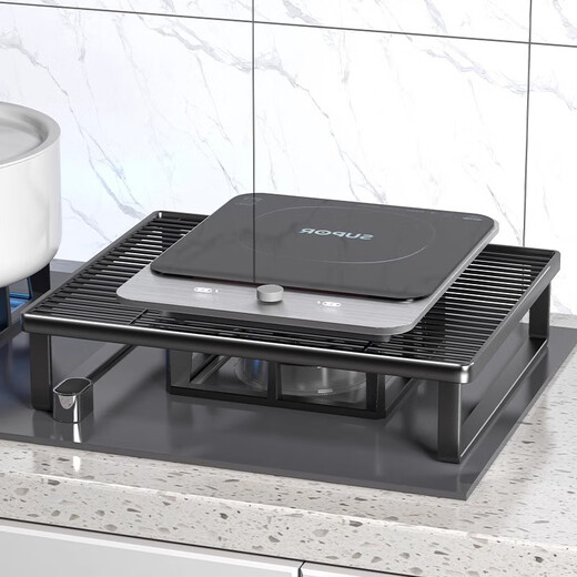 All are induction cooker brackets, gas stove cover covers, home kitchen storage racks, stove benches, gas stove brackets, black large standard model