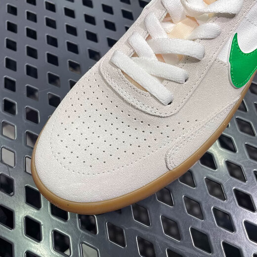 Nike (Nike) Zapatos para hombres 2025 Nuevos zapatos deportivos de verano SB Heritage Vulc Zapatos bajos en los zapatos casuales CD5010-101 Wolf Grey White Green 42.5