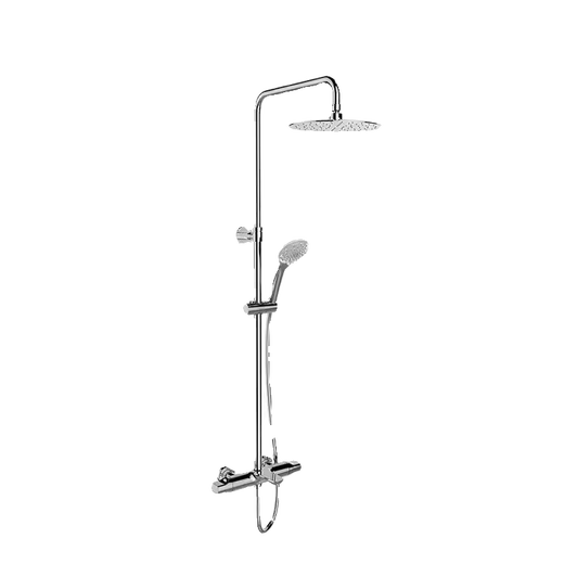 Kohler selects American high-end Leo K-97821T/97822T-CP constant temperature wall-mounted all-copper three-outlet shower head K-97821T-9-CP with lower outlet