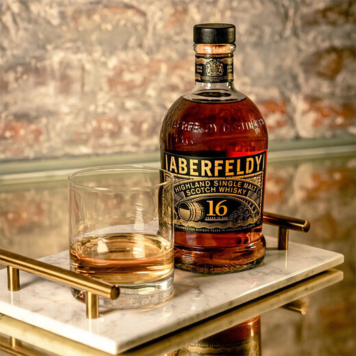 Aberfeldy single malt Scotch whiskey foreign wine highland oak barrel aging British original bottle imported Aberfeldy 16 years 700ml