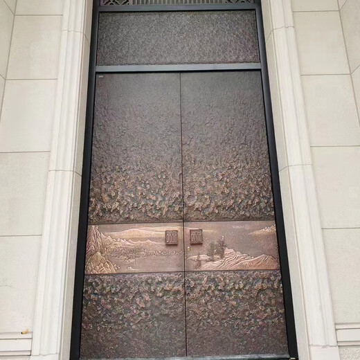 JRB Jiaruibao steel door villa door entrance door double door stainless steel courtyard door opposite living room rural self-built house door double door style 1