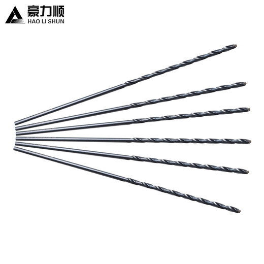 Haolishun fully ground stainless steel lengthened and hardened twist drill bit 3-8.5*150 200 250 300 350 4.0*150 (1 piece)