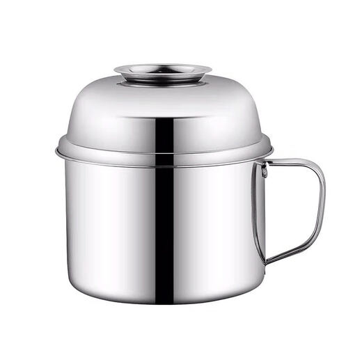 304 stainless steel lunch box, fast food cup, thickened instant noodle bowl for office workers, student canteen lunch box, insulated rice cylinder, 14cm extra thick / non-magnetic