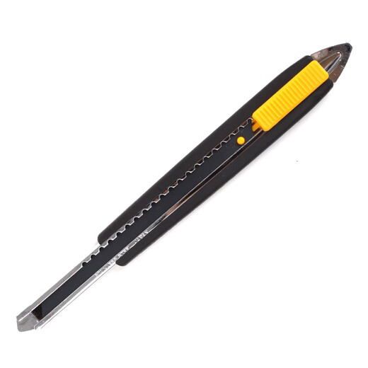 爱利华（OLFA）壁纸刀日本进口OLFA爱丽华加长不锈钢美工刀小号9mm墙纸墙布刀架 9207普通/144B美工刀