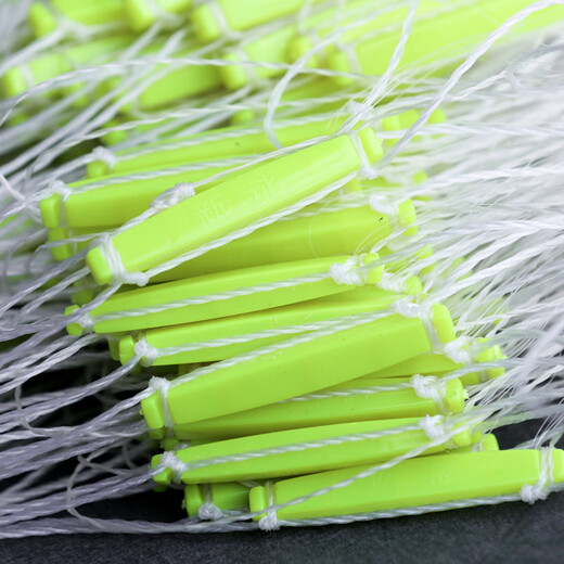 Fishing net sinking net three-layer fish net wire mesh thickened and weighted fishing three-in-one sticky net single layer floating net carp and silver carp three layers 1.2 meters high 5 fingers 20 meters weighted sinking net