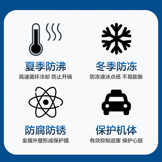 Cromer automotive engine long-lasting coolant antifreeze red-45 C antifreeze for all seasons 2Kg