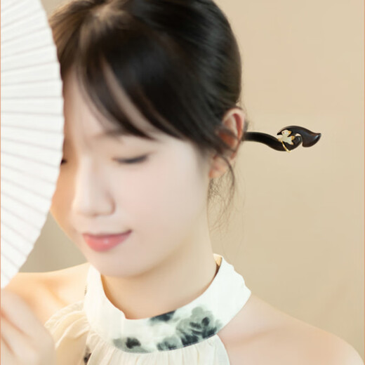 Kamalun (KAMALUN) Yulu You You Hairpin Women's High-end Ancient Style Sandalwood Hairpin New Chinese Style Hairpin Wood Hairpin Hair Ornament for Your Girlfriend Yulu You You Hairpin + Brand Gift Box