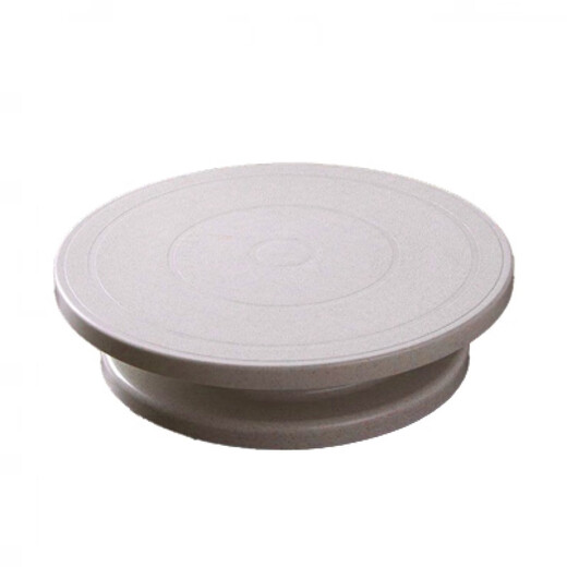 Magic Bean Shenghuo Cake Turntable Decoration Table Baking Decoration Tools Full Set of Plastic Wheat Straw Turntable Birthday Cake Decoration Table Turntable Single Wheat Straw Color Anti-Slip Turntable