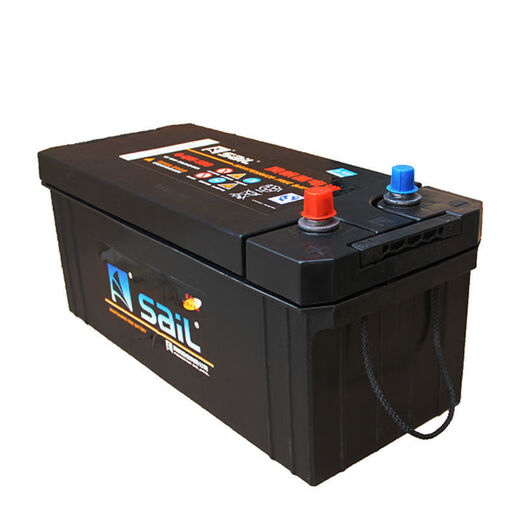 Customized suitable sail starting battery 6-QW-1202F1502F2002F180 agricultural vehicle ship power generation 12V165AH