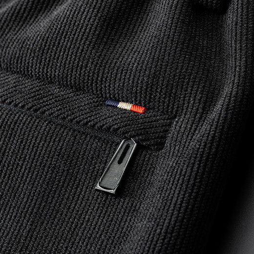 ROMON Velvet Thickened Straight Casual Pants Men's Winter Youth and Middle-aged Sports Pants Warm Corduroy Loose Men's Pants 7K035609R Khaki Velvet XL (Suitable for 130-150 Jin Jin equals 0.5 kg)