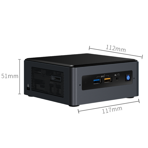Intel (Intel) NUC8i5BEHS/NUC mini computer host/Bean Canyon Youth Edition office and home mini computer (neutral packaging) barebones 16G memory/1T solid state