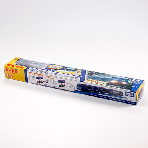 多美（TAKARA TOMY）多美卡火车模型普乐路路电动三节火车头儿童玩具新干线高铁男孩礼 S-39银河观光旅行列车158998