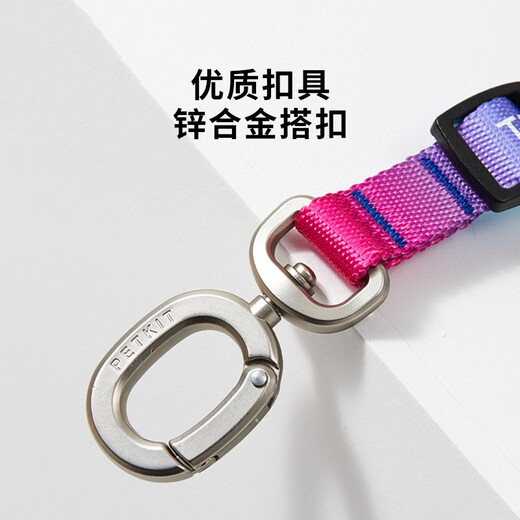 Xiaopei Pet Safety Belt Colorful Galaxy Collar Traction Rope Collar Pet Small and Medium-sized Dog Walking Leash Outing Supplies Car Safety Belt (Same Size) One Size