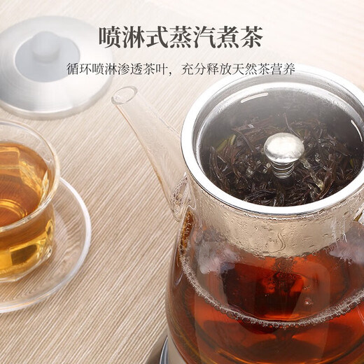 Mingzhan Health Pot Tea Maker Teapot Glass Electric Kettle Electric Kettle Electric Kettle OCC Mini Glass Constant Temperature Flower Teapot MZ8008