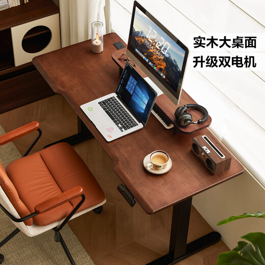 Lin's home solid wood electric lifting table legs dual motor desk computer table Xiaoman series LH292V3