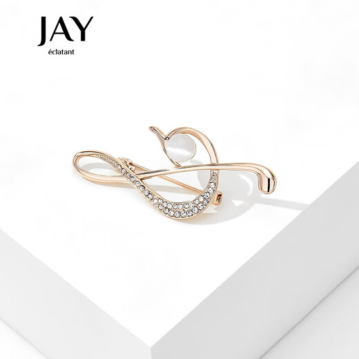 Jay brooch high-end female corsage pin jewelry as a birthday gift for mother-in-law and elders