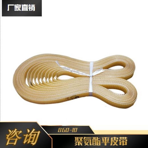 West Lake high-speed bench drill Z406B-1 polyurethane flat belt 860-10 drilling machine tendon belt bench drill belt transmission belt 850-10 original belt