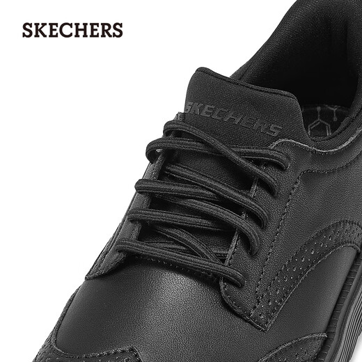 Skechers flash shoes men's business autumn thin commuter casual shoes slip-on derby shoes versatile work shoes 205311