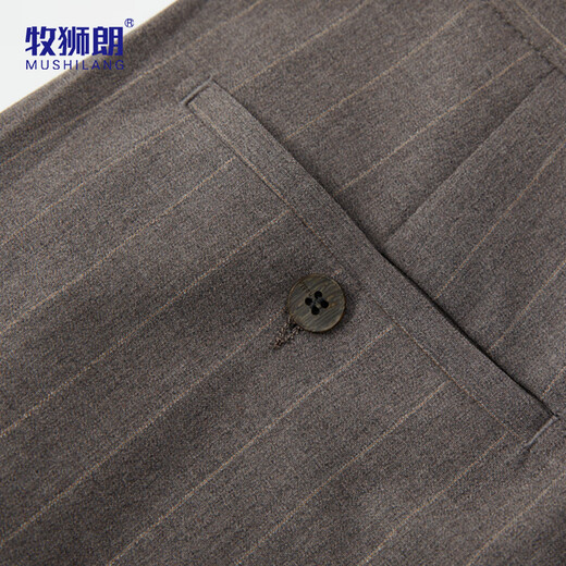 Mushilang suit men's slim business professional formal suit men's fashion suit groomsmen suit groom suit wedding dress