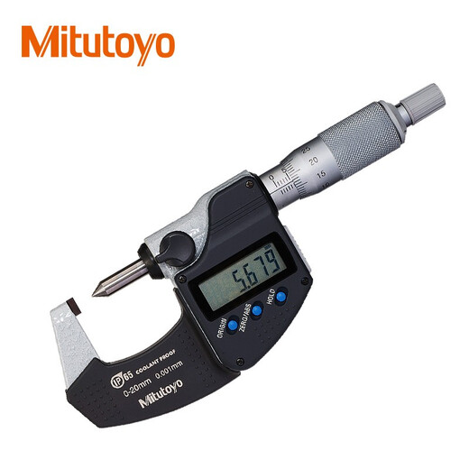 Mitutoyo digital crimp height micrometer clamp with high measurement and precision 342-271-30 0-20/0.001mm/ 3 m