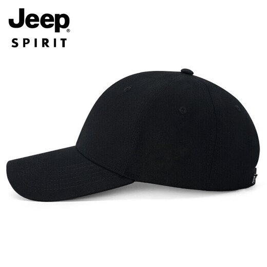 JEEP hat men's baseball cap fashion trend peaked cap men's and women's couple hat casual outdoor sports hat black