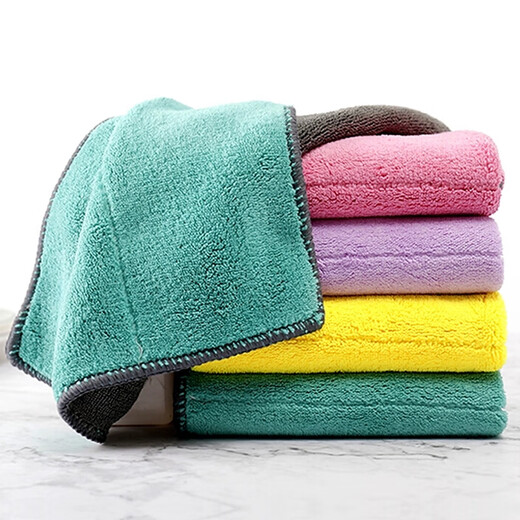 Accor rags 25*25CM5 strips for housework kitchen car washing and wiping towels dishwashing cloths scouring pads to remove oil