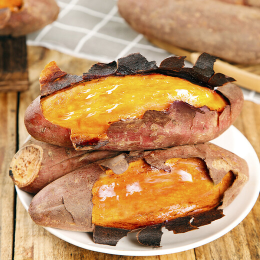 Jingdida Shandong Authentic Tobacco No. 25 Sweet Potato, Net Weight 5Jin Jin is equal to 0.5kg, Medium Fruit 100g+ Roasted Sweet Potato Vegetables Directly from the Source