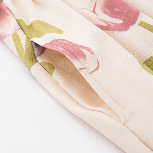 Pantalones de pijama ajustables modales de mujeres pantalones primavera y otoño pantalones resistentes al vientre puro algodón de algodón delgada delgada de tamaño de tamaño del hogar dk1098 2xl