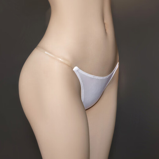 Sexy underwear for men and women, no need to take off, insertable underwear, thong g-pants, revealing underwear, three-point cosplay style zx5028-underwear-white, suitable for 80-110Jin Jin is equal to 0.5 kg
