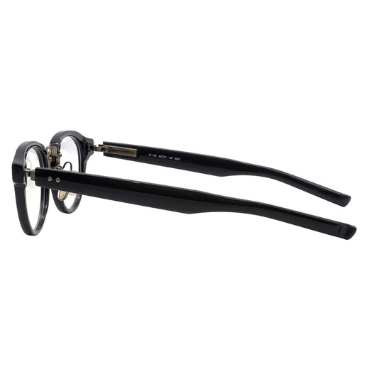 Four Nines999.9 Cadre de lunettes importée du Japon pour hommes et femmes, planches de mode de luxe légères + Titanium Full Frame Myopia Glasses Frame M-150 9903 Black