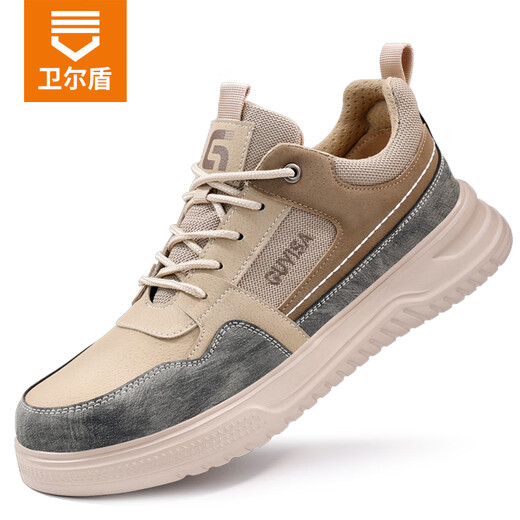 Weildun labor protection shoes men's winter anti-smash steel toe-toe anti-stab ultra-light wear-resistant work site safety shoes F080 42