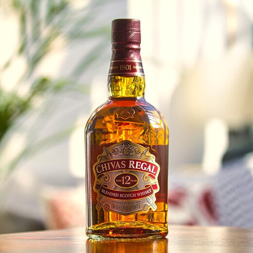 芝华士12年苏格兰进口洋酒调和型威士忌洋酒1000ml(1L)(裸瓶) 【芝华士12年1000ml】