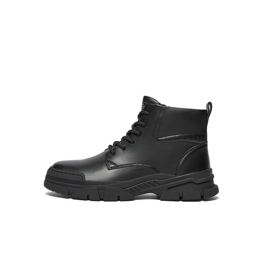 Tianmeiyi Martin Boots Herrenschuhe Einkaufszentrum Einfache und modische Sportstiefel für Männer ded09dd3 schwarz 40