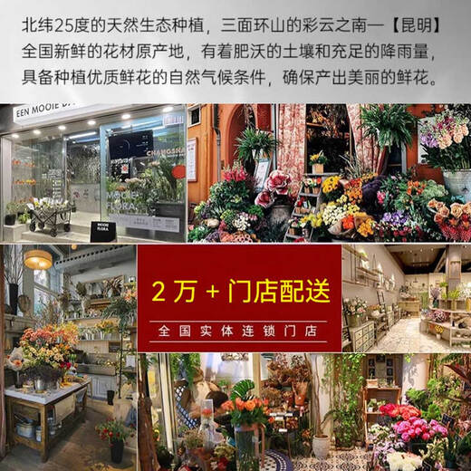 Hua Kai Love giant oversized bouquet of hydrangeas and roses, flower express delivery in the same city, birthdays, nationwide delivery, flowers for girlfriend and wife in the same city, sweet pampering, mixed pink and purple rose bouquets