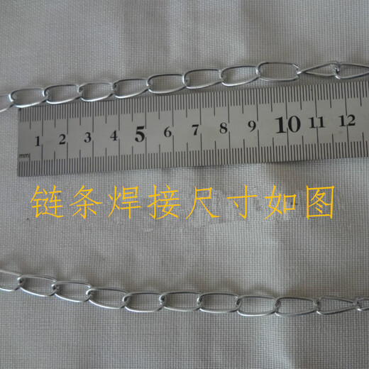FHJQB small iron chain thin iron chain 1.5MM hanging chain hanging chain hanging light chain advertising tag hanging chain garage license plate chain flash silver
