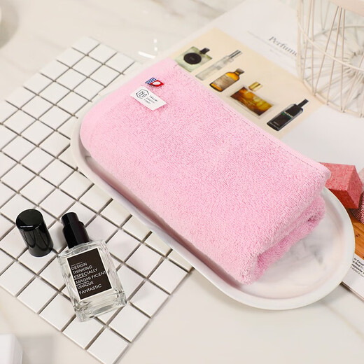 Imabari (IMABARI) JD Logistics Japan direct mail Imabari (IMABARI) towel square towel small towel pure cotton soft pink towel 1 made in Japan 1