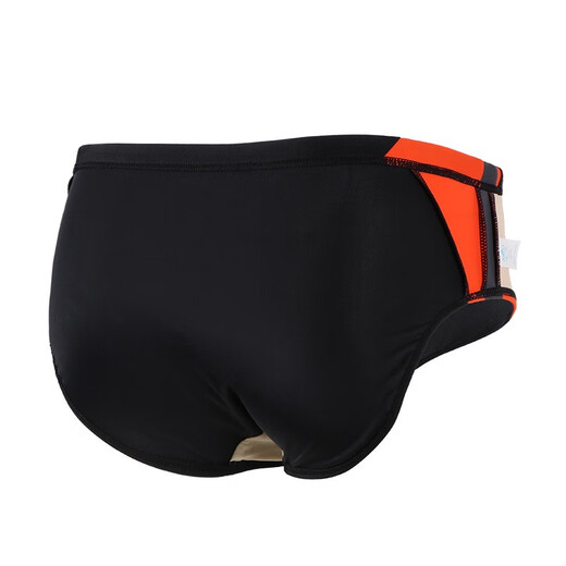 YINGFA Herren-Schwimmhose, professionelle Wettkampf-Schwimmhose, Herren-Badeanzug, 9706, Orange, L