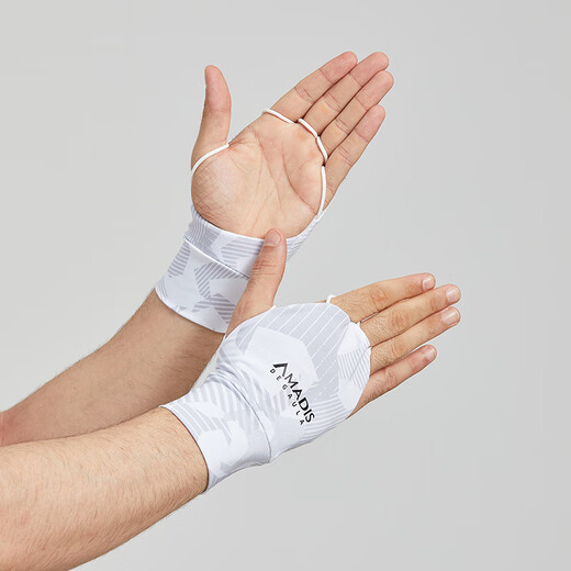 Amadeus Degora Fishing Gloves Summer Thin Men and Women Revealing Five Fingers and Open Palms Breathable Anti-UV Fishing Sunscreen Gloves Ocean Blue L