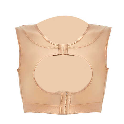 Olan Shang Fugui's special elastic body-shaping garment for the first period after accessory breast surgery, no liposuction effect, back compression tights, skin color 2XL