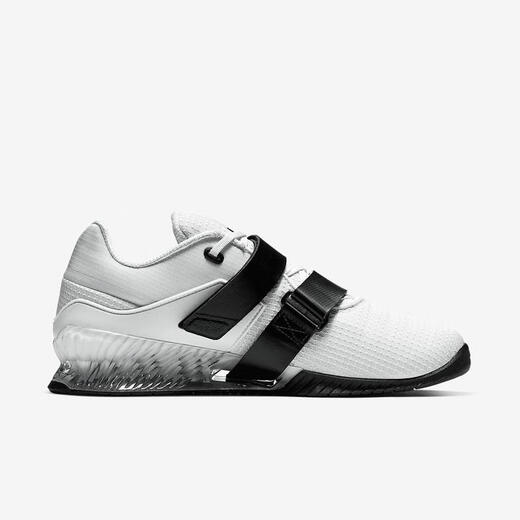 Nike Men's Shoes Romaleos 4 Impact Resistant Comprehensive Training Shoes Squat Weightlifting Deadlift Sports Shoes White/White/Black-101 44/US10