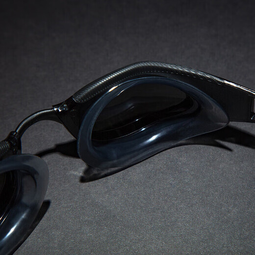 Speedo Racing Swimming Goggles Fastskin Shark Skin Ultra Platinum Series Competition Training Anti-fog Coated Swimming Goggles Dark Night Silver