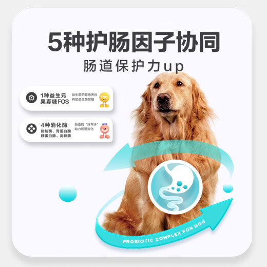 Weishi compound probiotic 5g*10 pack/box for puppies and pets added active probiotics for newborn puppies and pets probiotics to regulate the gastrointestinal tract