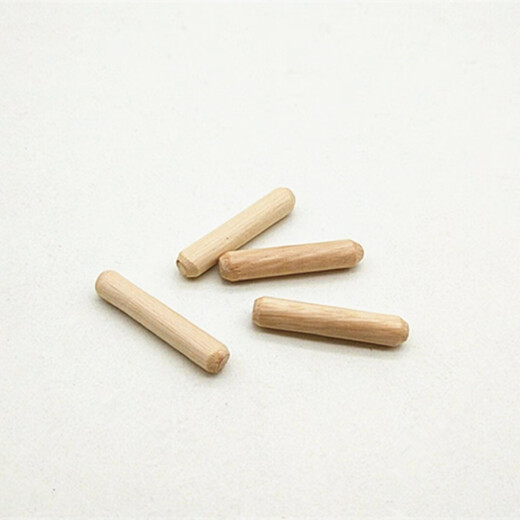 8cm diameter wooden plug round wooden tenon wooden plug round wooden tenon wooden plug wooden peg wooden nail wedge furniture connecting piece wooden plug nail shoot sawdust wood ridge wooden dowel wedge wooden tip 8*40 (100 pieces/pack)
