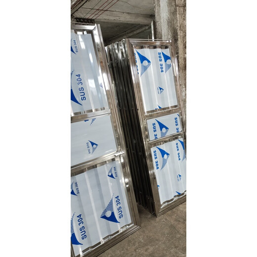 Qilicai stainless steel simple door toilet door engineering door balcony door factory direct sale price affordable 80*200 inner opening left lock