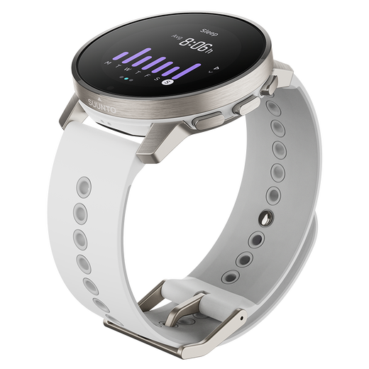 SUUNTO Men's Watch SUUNTO 9 Outdoor Smart Sports Watch Men's Watch Waterproof Color Screen Touch GPS Navigation Birch White/Titanium White