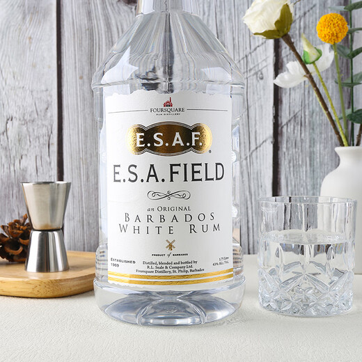 Foursquare [Botella original] Barbados Rum Vino Extranjero Mojitoki Esa Fields White Ron 1.75L 1 Botella