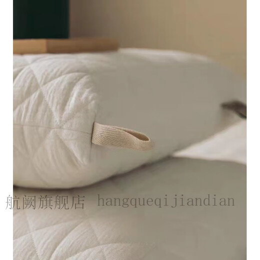 Chuangjingyixuan Atour Pillow Hotel Same Style Japanese 0-pressure Room Cotton Maternity and Infant Class A Memory Foam Slow Rebound Pillow Core Season Hotel Orange 10cm Single Pack