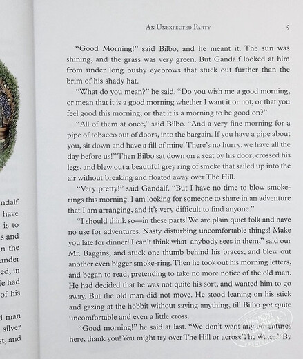 霍比特人Jemima Catlin插图版 英文原版 The Hobbit  JRR Tolkien Illustrated by Jemima Catlin