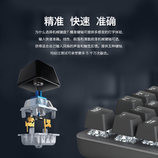 罗技 K835+G102二代有线电竞游戏键盘鼠标套装 84键TTC轴机械键盘宏编程游戏鼠标套装 K835白色红轴蓝色妖姬+G102紫色