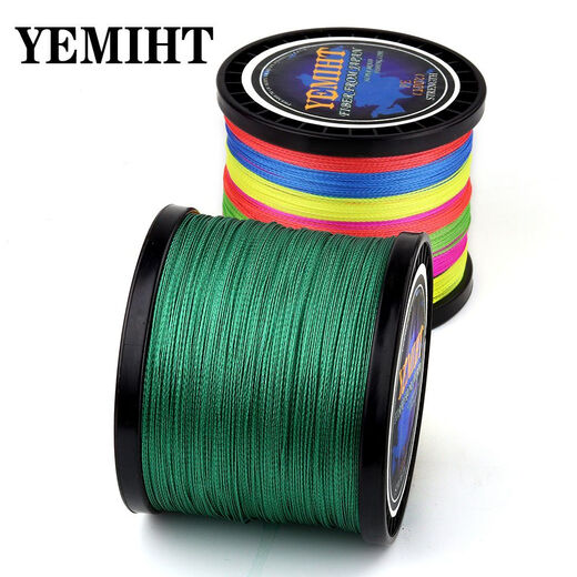 Dali Ma PE line braided 12 braids 300 meters 500 meters sea pole main line biting sea fishing line sub-fishing line 100 meters gray 12 braids 8.0